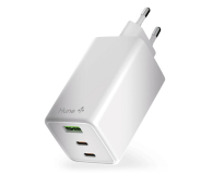 Hune Ładowarka sieciowa GaN 100W 2x USB-C+USB-A Snow White - 1370706 - zdjęcie 1